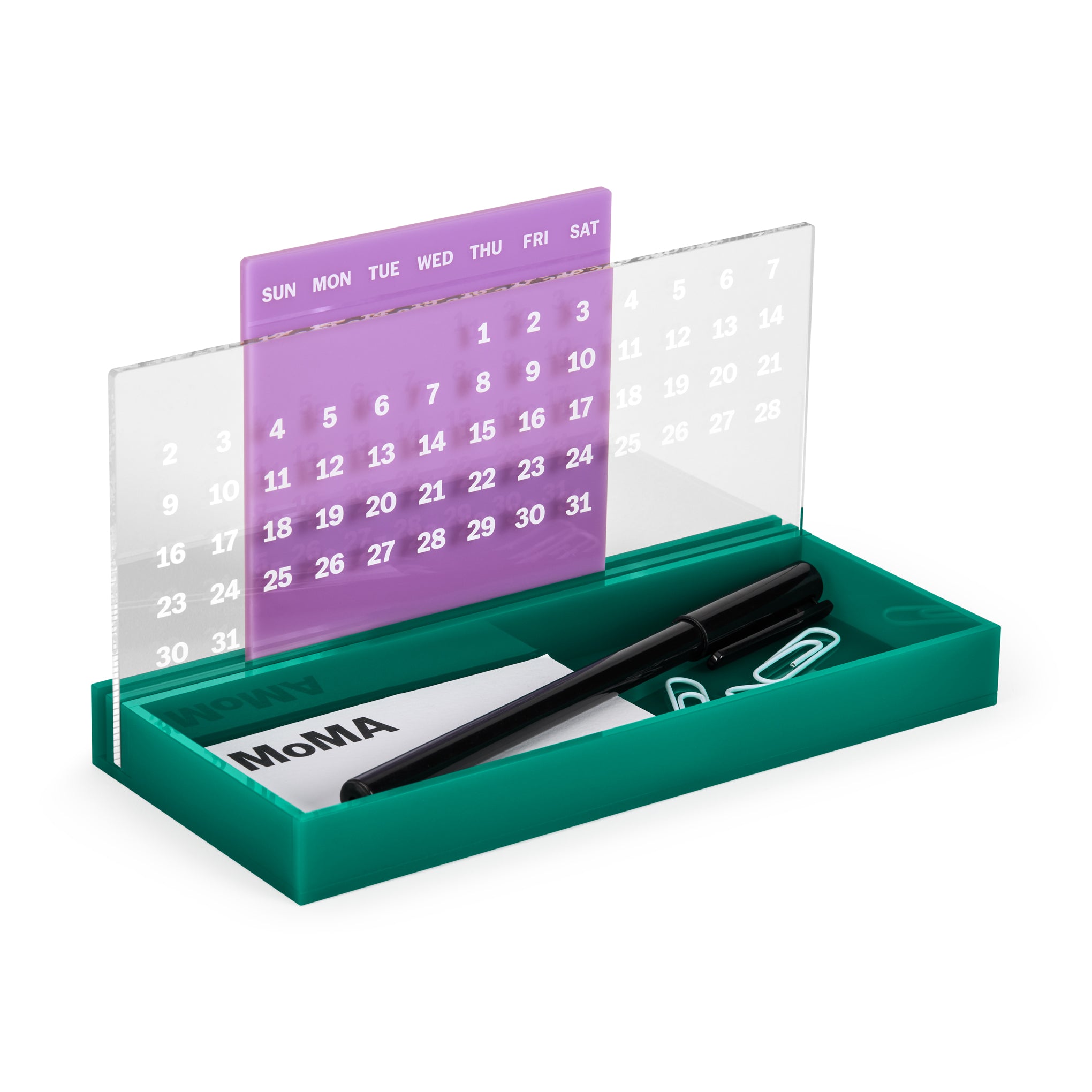 MoMA Colorplay Perpetual Calendar and Organizer - Pink - Image 5