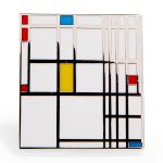 Artist Enamel Pin - Mondrian