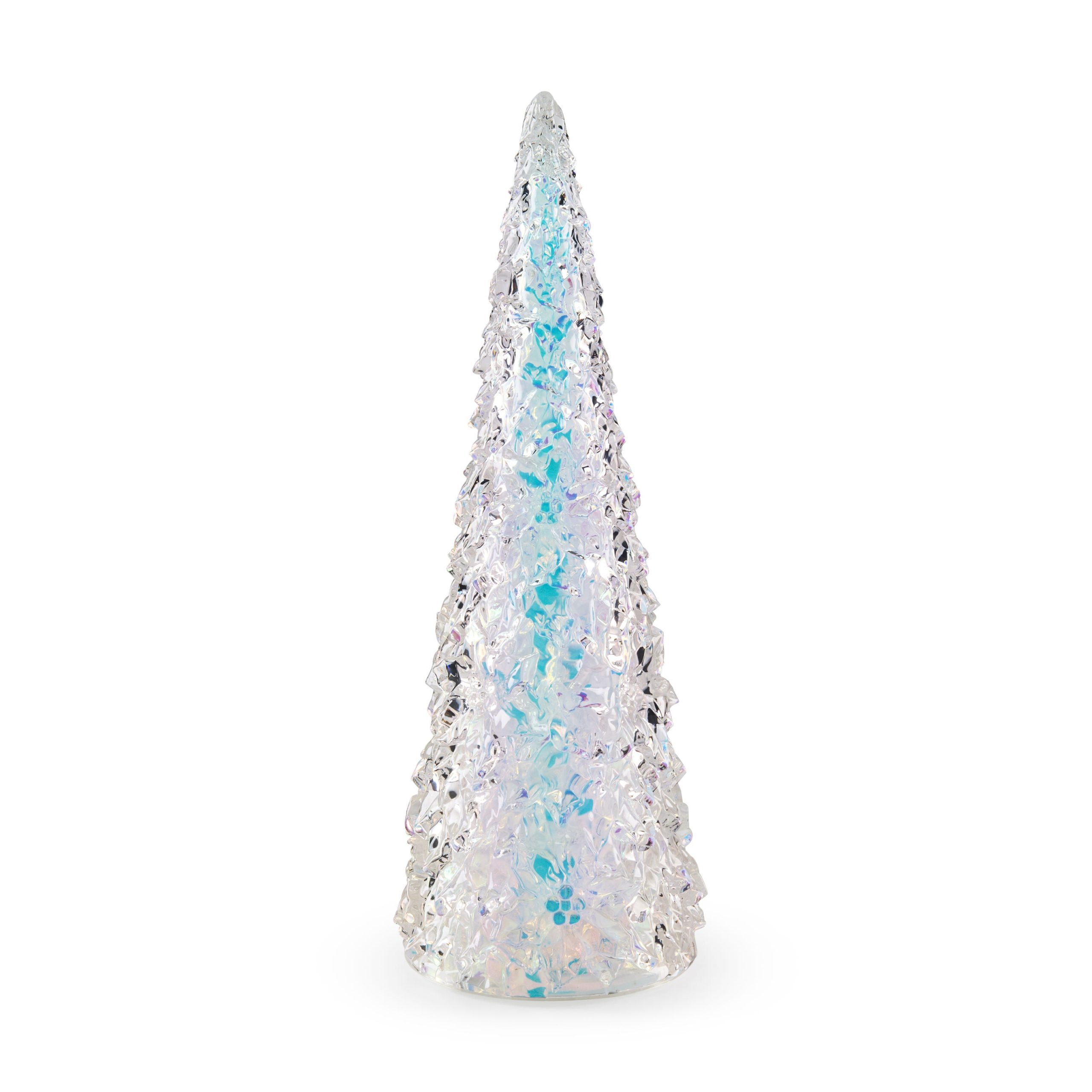 Shimmering LED Holiday Tree - Ice Flowers - Image 3