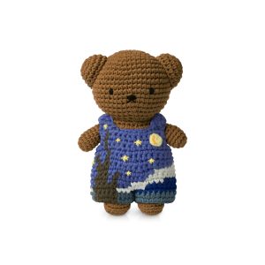 Miffy & Friends Crochet Van Gogh The Starry Night Plush Toy - Boris