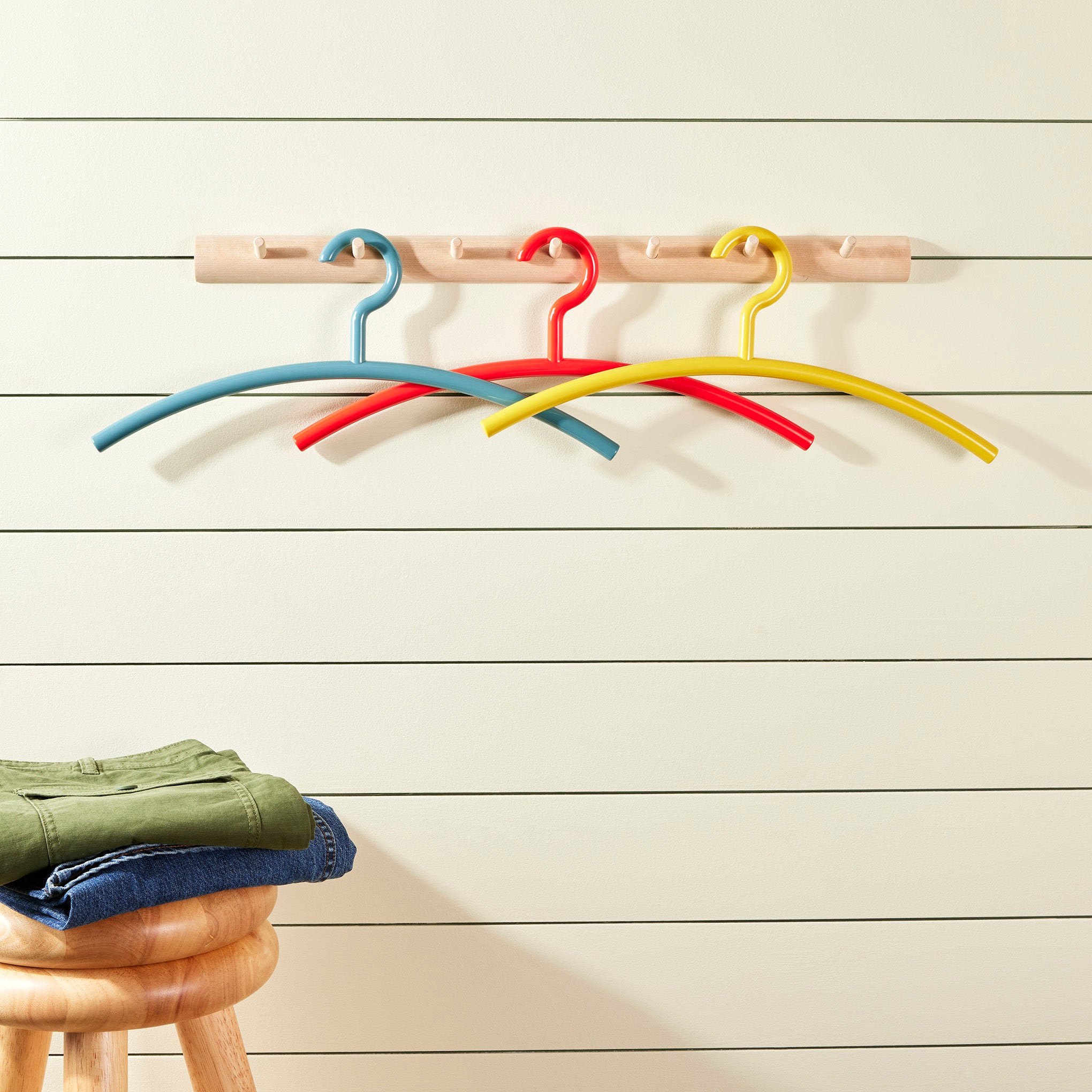 Hewi Coat Hanger - Set of 3 - Multi - Image 2