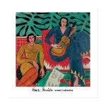 2026 Henri Matisse Calendar