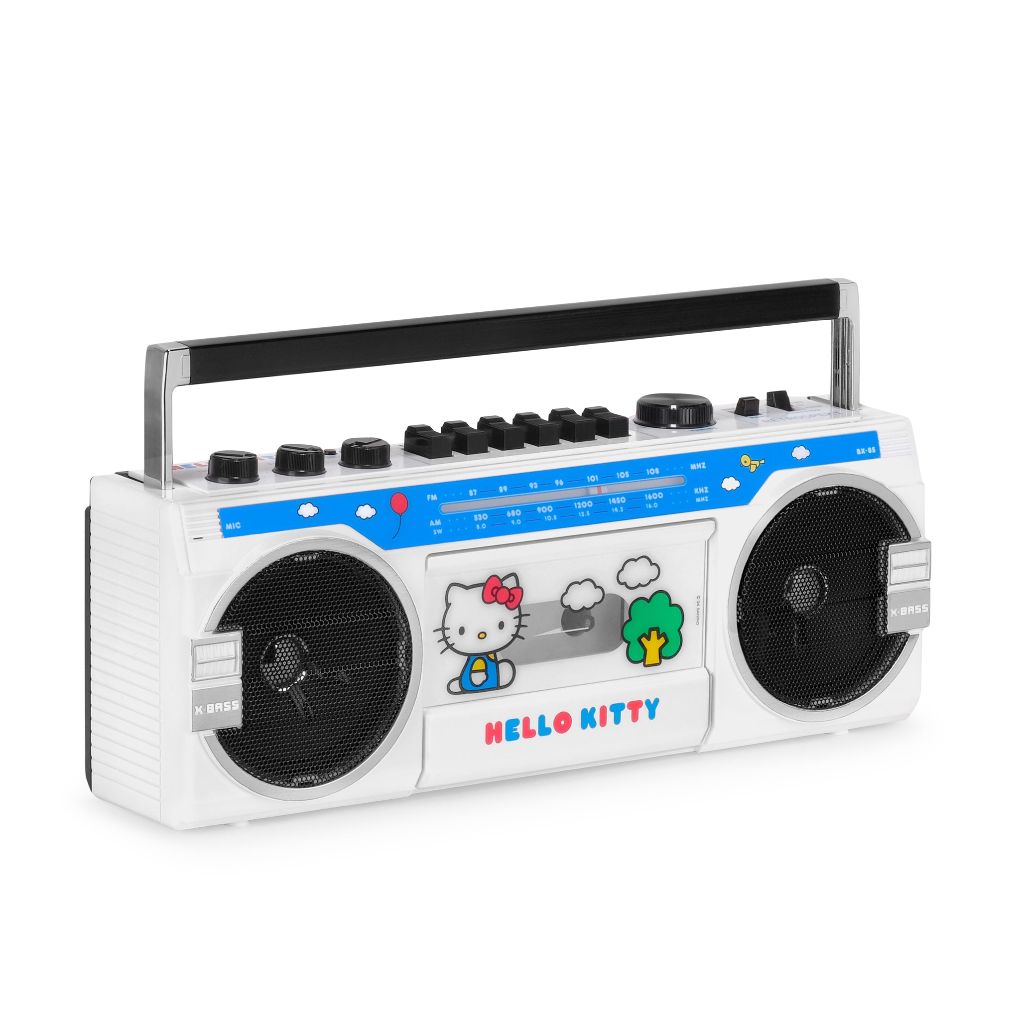 Retrospekt Hello Kitty BX-85 Bluetooth Cassette Player Boombox