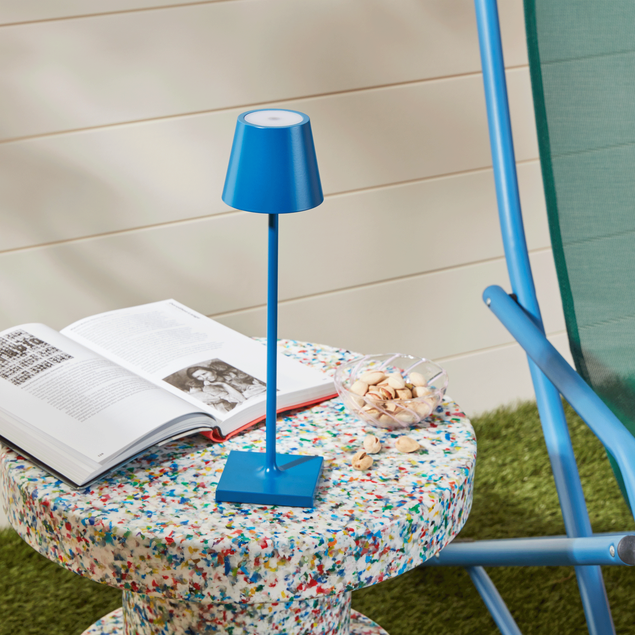 Poldina Micro Portable Lamp - Capri Blu - Image 3