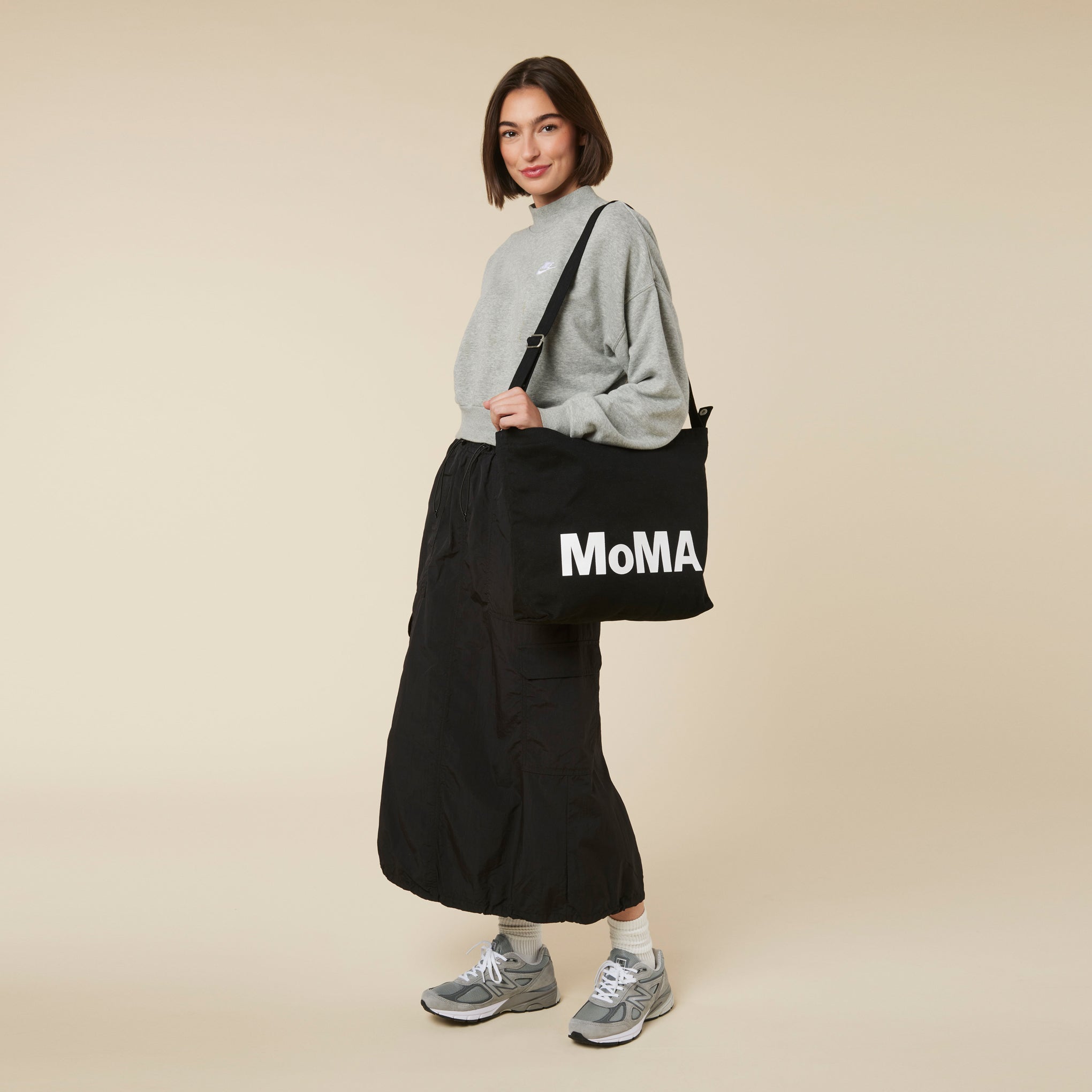 MoMA Baggu Recycled Cotton Horizontal Zip Duck Bag - Image 6