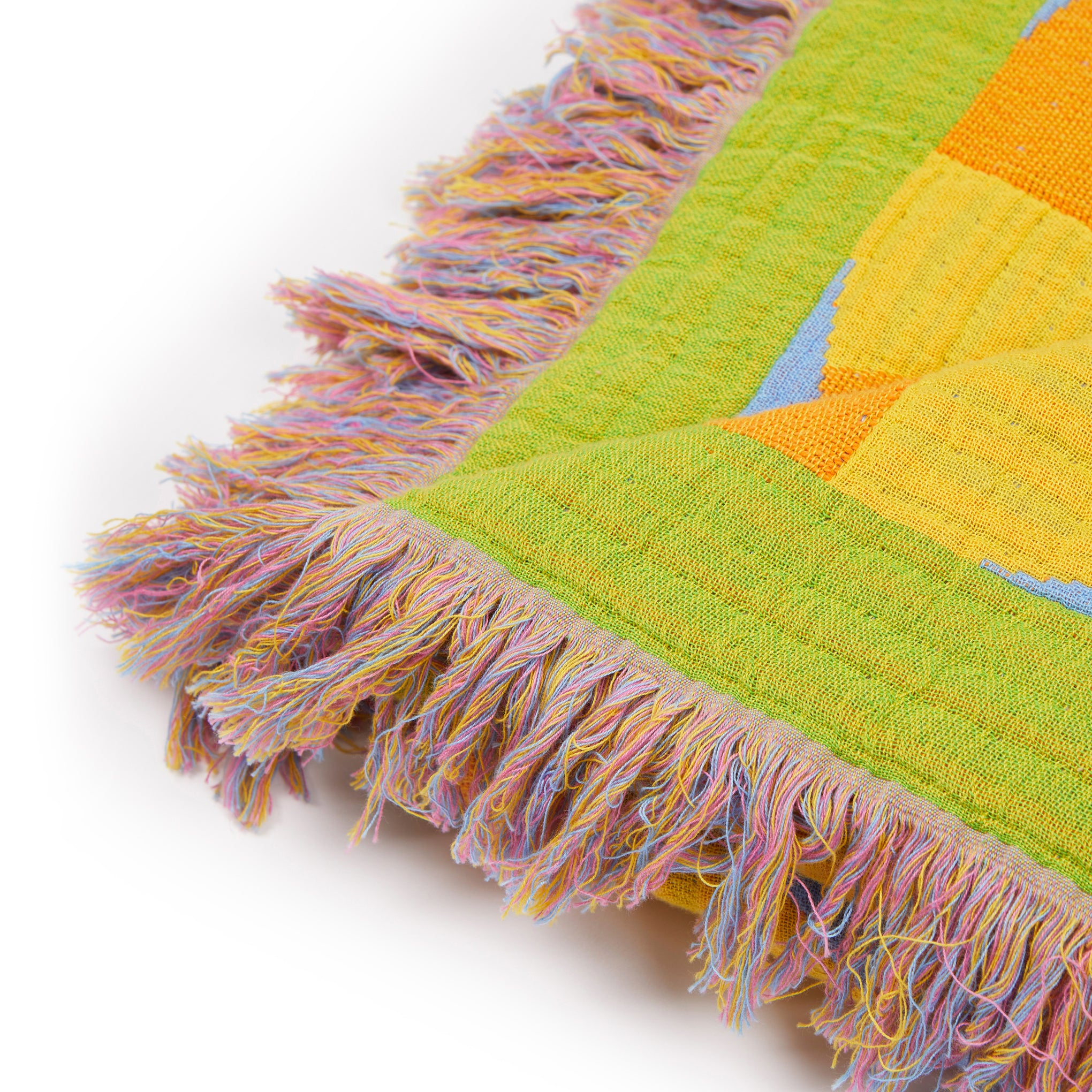 Orun Cotton Throw Blanket by Yinka Ilori - Image 4