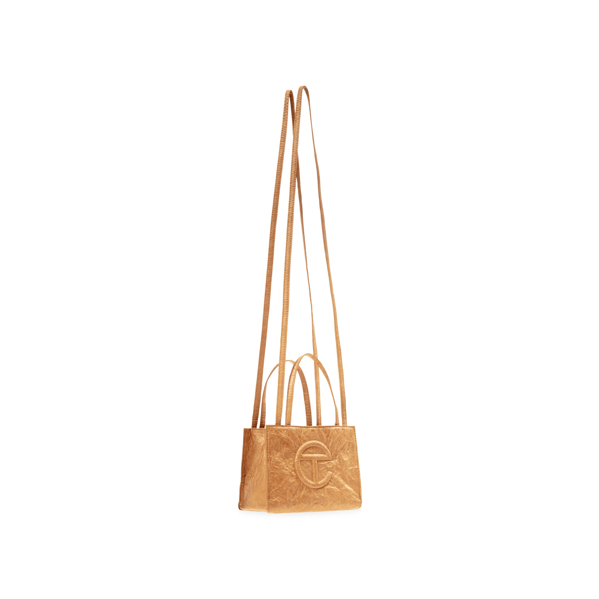 Telfar Tyvek Shopping Bag - Brown - Image 7