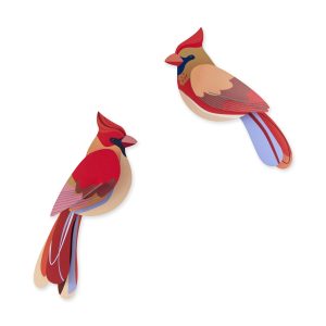 DIY Garden Bird Wall Art Kits - Cardinals