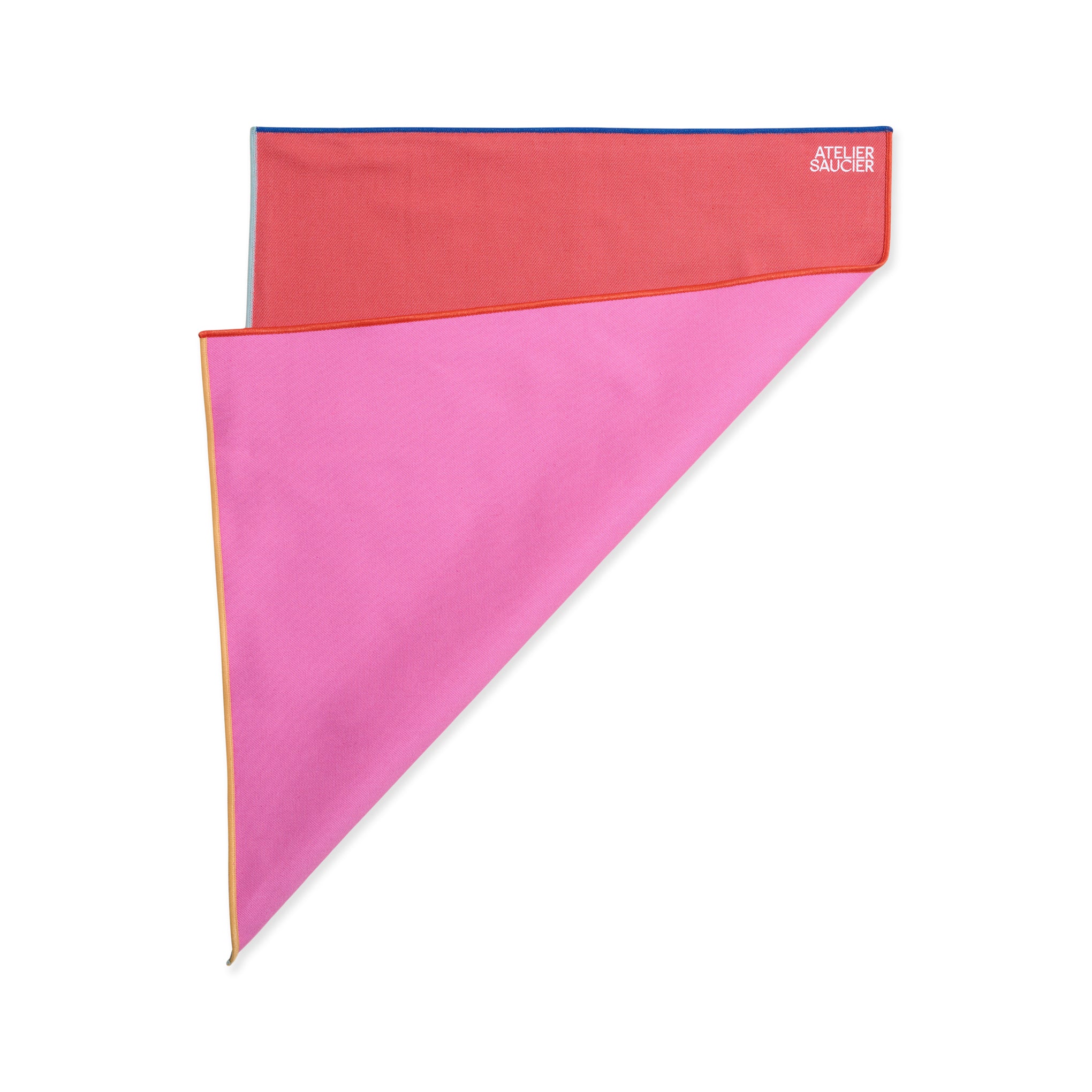 Lollipop Reclaimed Fabric Reversible Placemat - Image 3