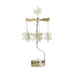 Rotating Snowstar Candle Holder