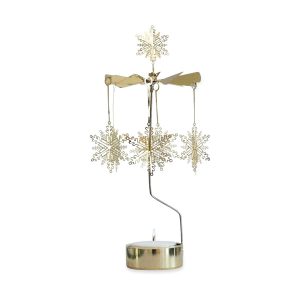 Rotating Snowstar Candle Holder