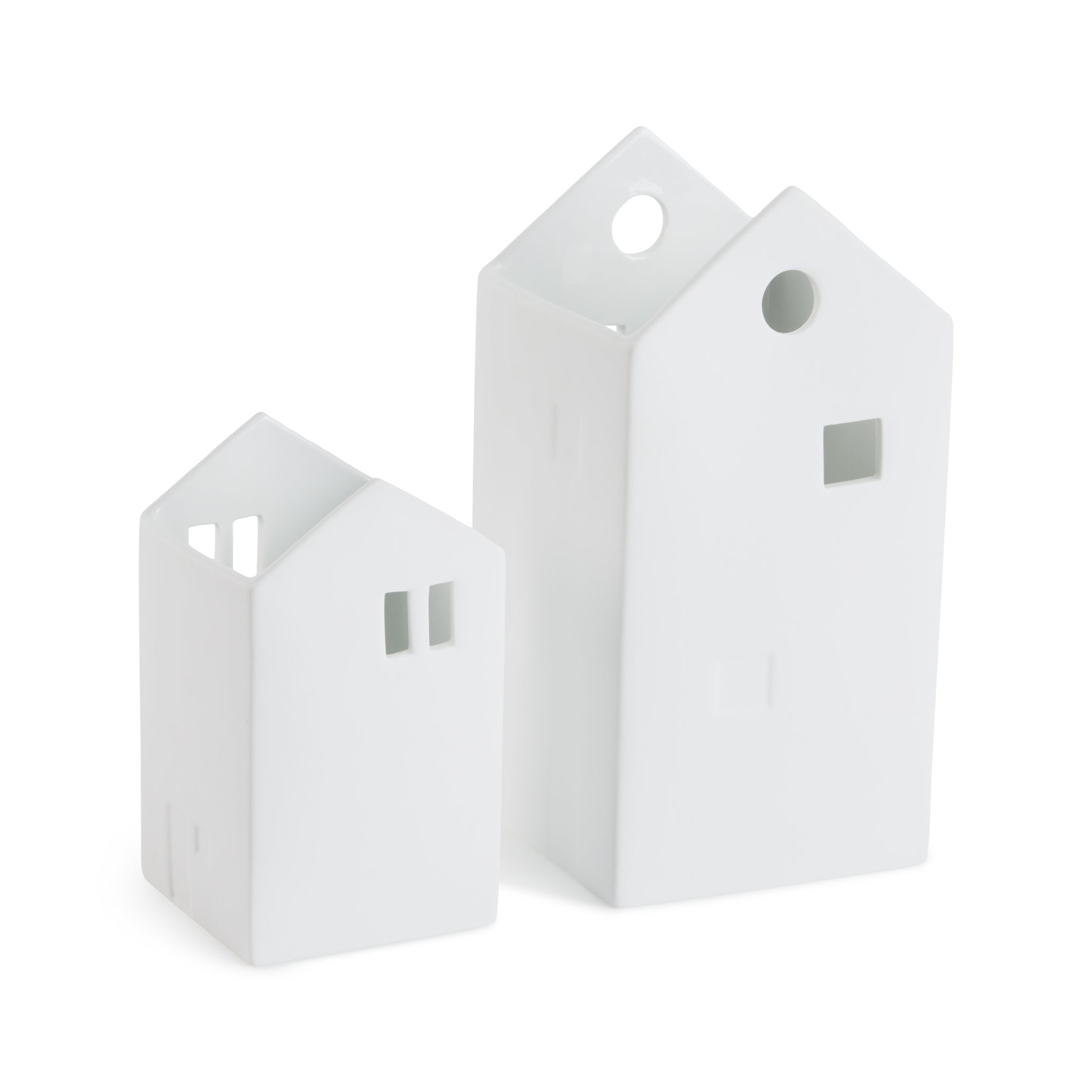 Village House Porcelain Vase - Small - Image 6