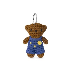 Miffy & Friends Crocheted Van Gogh The Starry Night Keychain - Boris