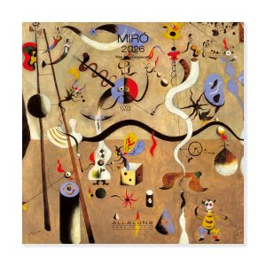 2026 Joan Miró Wall Calendar