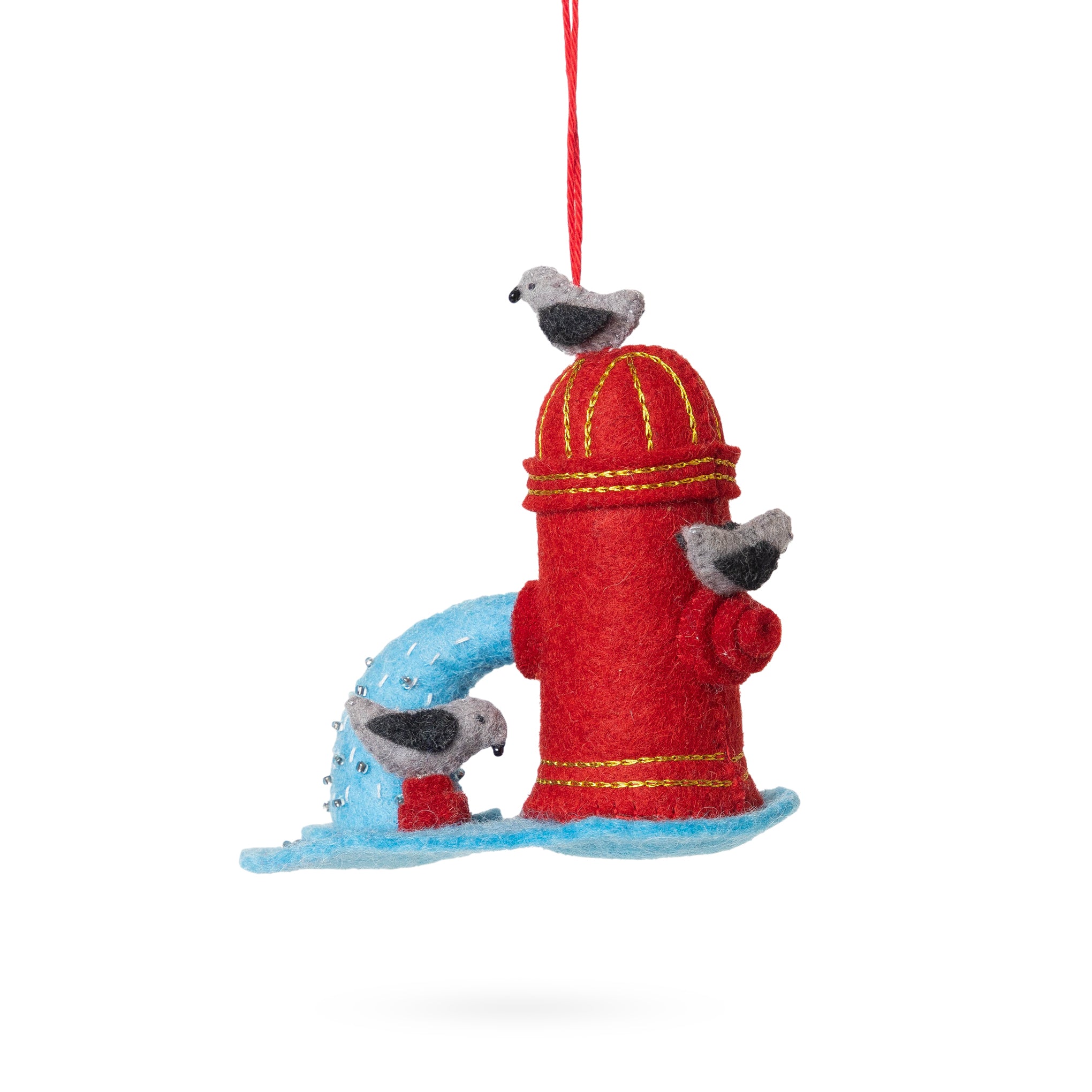 NYC Felt Ornament - Fire Hydrant - Image 2