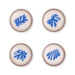 Henri Matisse La Perruche et la sir??ne Stoneware Dessert Plates - Set of 4