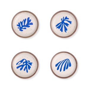 Henri Matisse La Perruche et la sirène Stoneware Dessert Plates - Set of 4