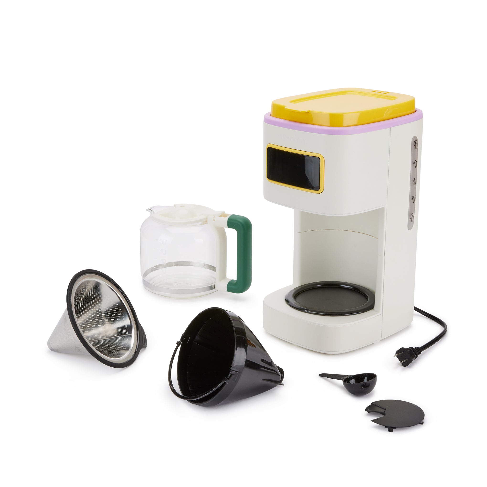 Bodum Programmable 12-Cup Coffee Maker - White/ Multi - Image 6