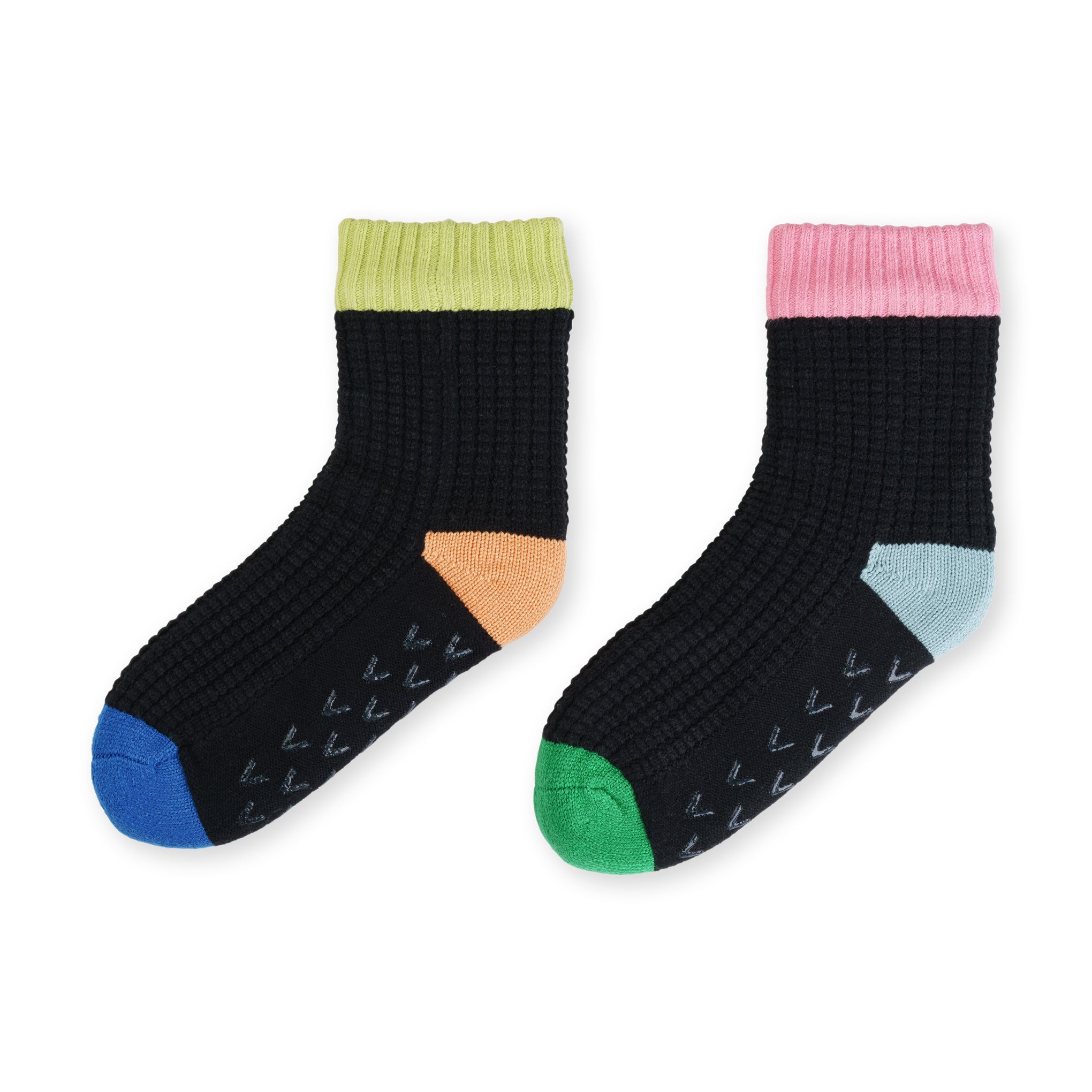 Verloop Knit House Socks - Spot Black - Image 3