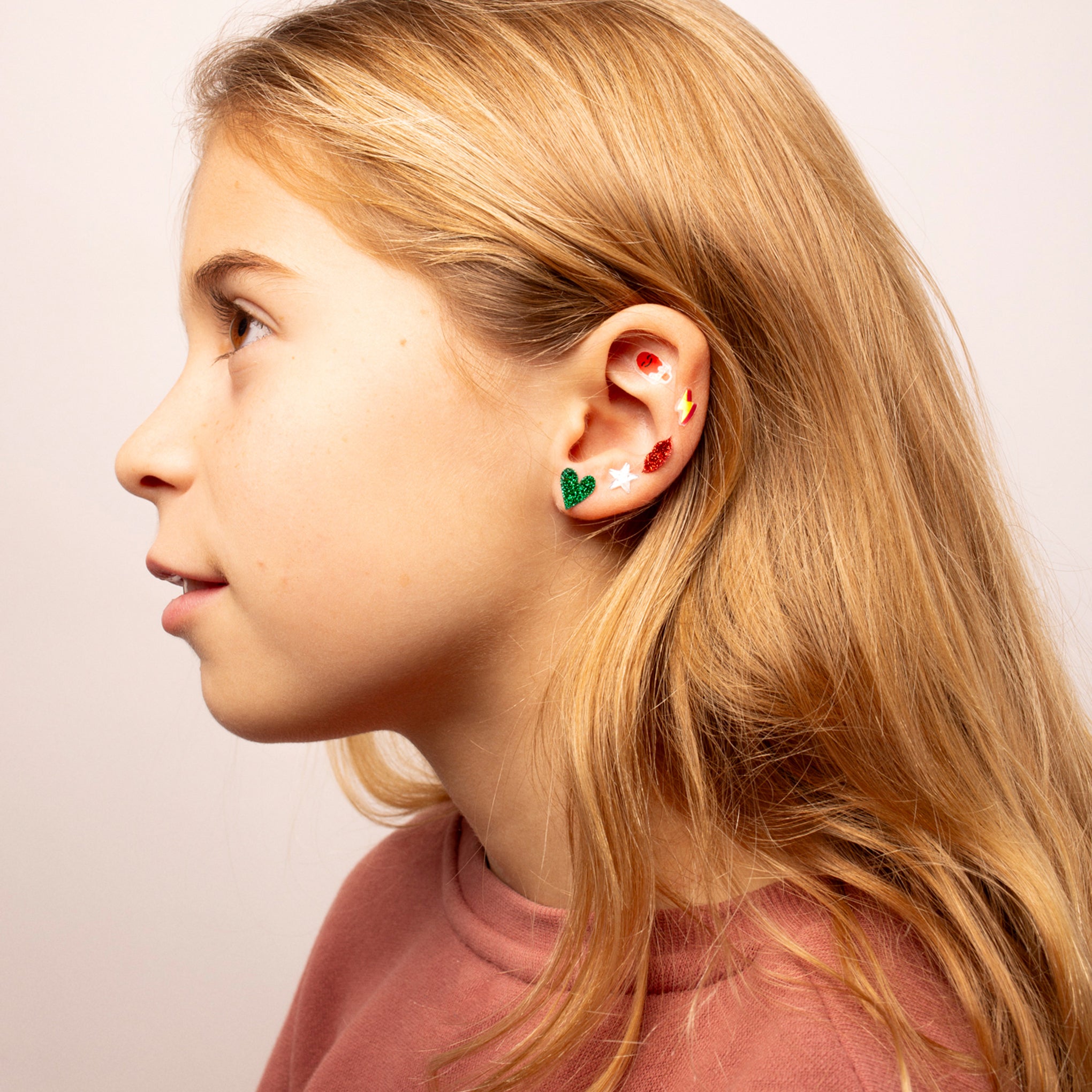 Sticker Earrings for Kids - Lily - Image 2