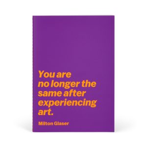MoMA Milton Glaser Quote Notebook