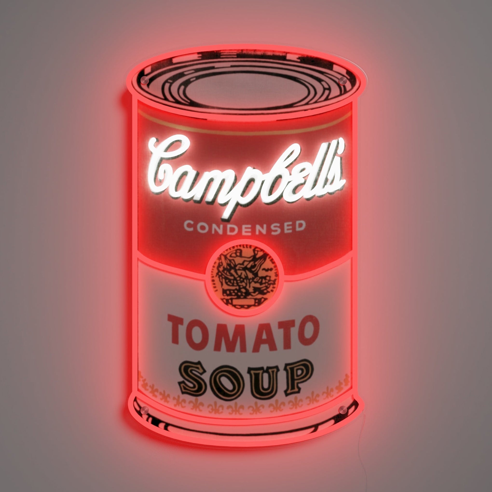 Andy Warhol Tomato Soup Can Neon Sign - Image 3