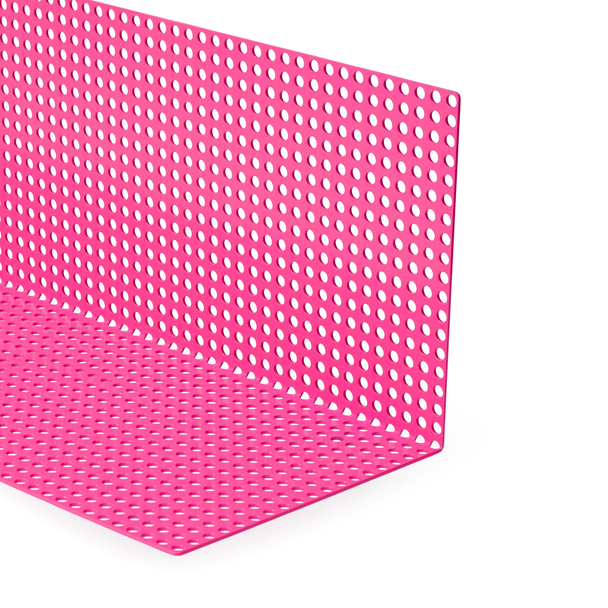 Perforated Aluminum Shelf - Pink - Image 3