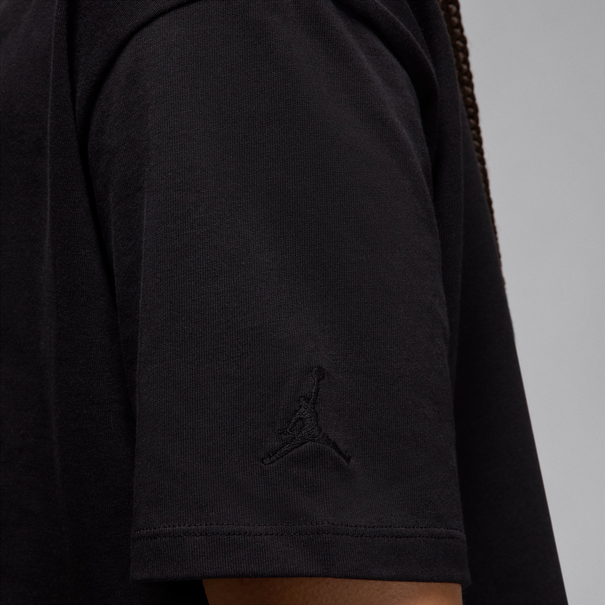 Jordan Brand x Nina Chanel Abney Short-Sleeve Cotton T-Shirt - Black - Image 6