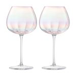 Pearl Glass Drinkware - Set of 2 - Red Wine
