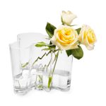 Iittala Alvar Aalto Glass Vase - 6.3H