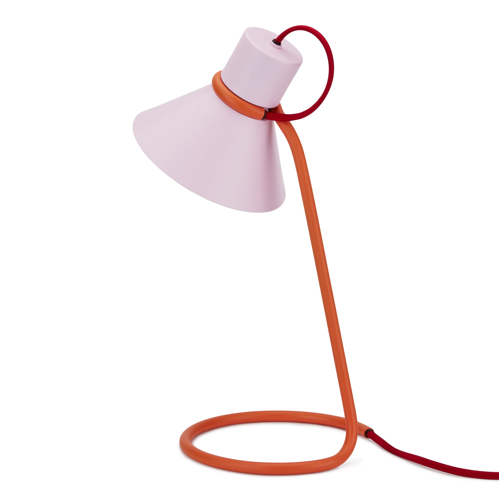Loop de Loop Table Lamp - Pink/ Orange - Image 4