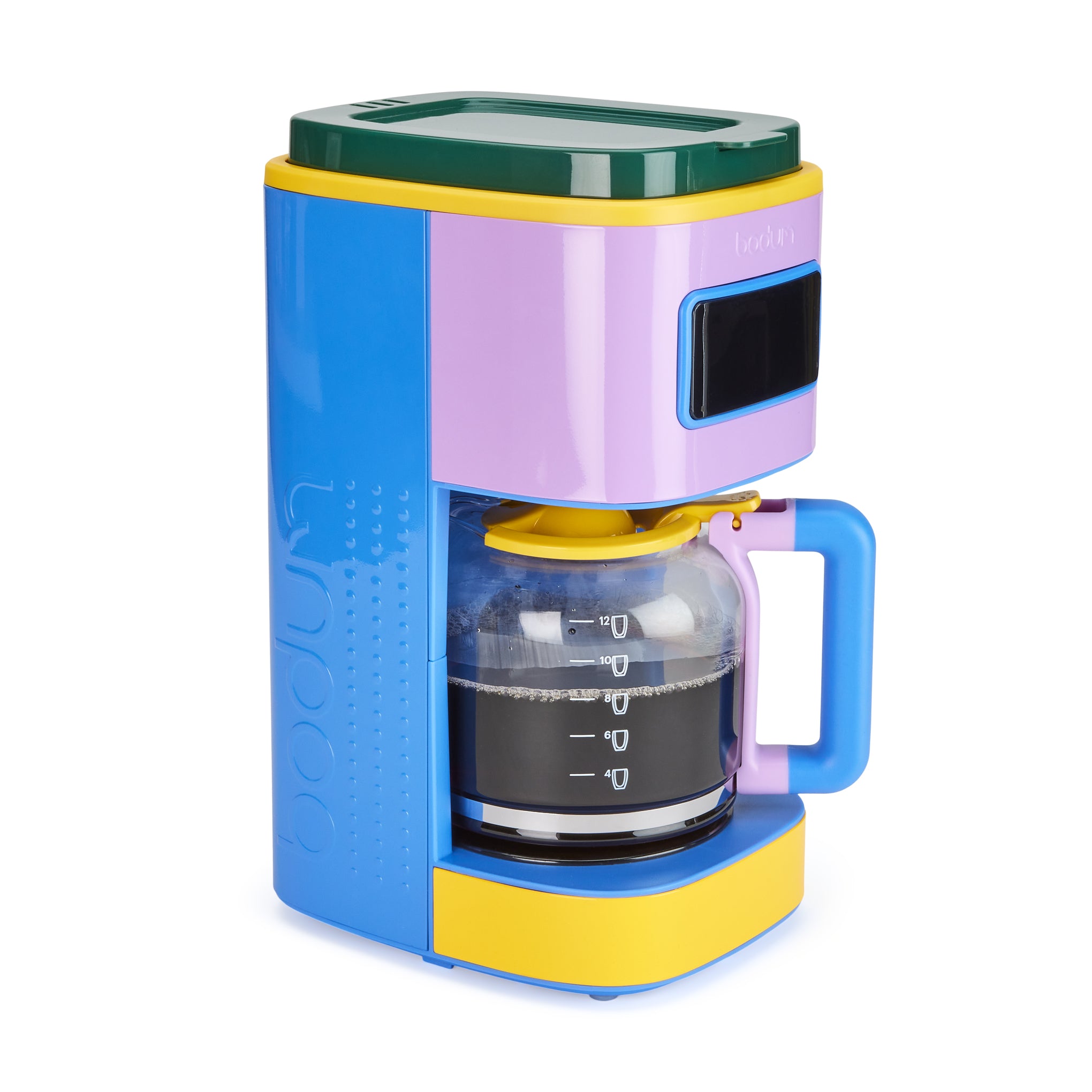 Bodum Programmable 12-Cup Coffee Maker - Blue/ Multi - Image 4