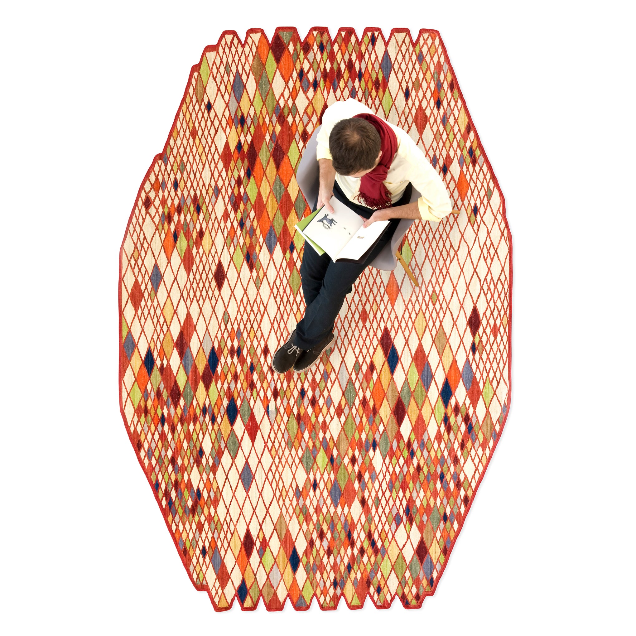 Nanimarquina Losanges Rug - 9'6 x 13'5 - Image 2