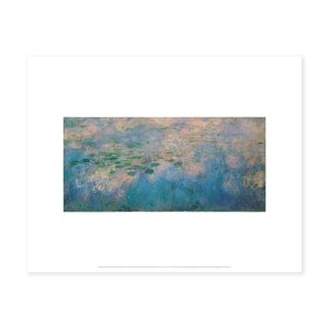 Monet: Water Lilies (Panel 2)  Print