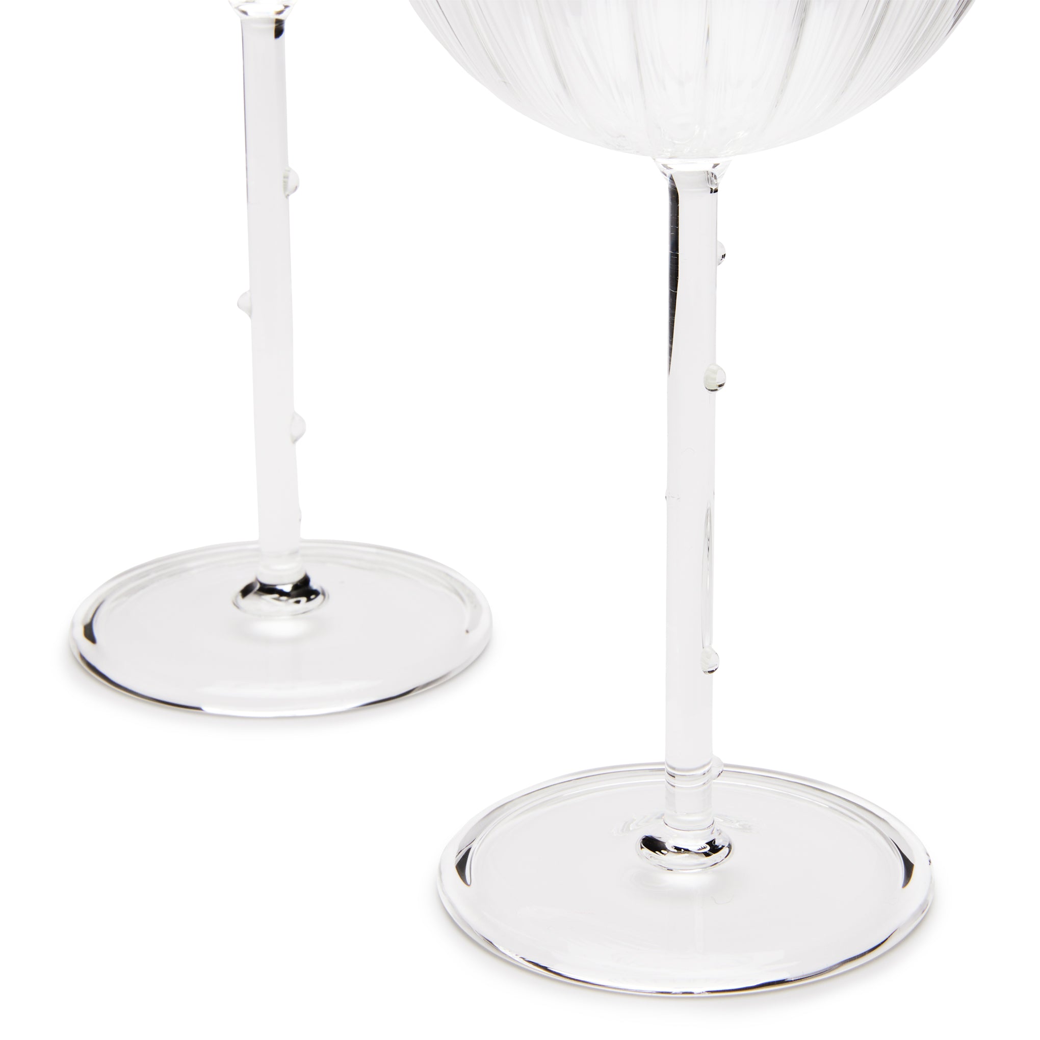 Bouquet Glass Stemware - Set of 4 - Coupe - Image 3