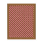 Maharam Alexander Girard Cotton Steps Rug - Ochre/ Magenta