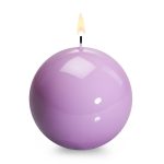 Italian Ball Candle - Lilac