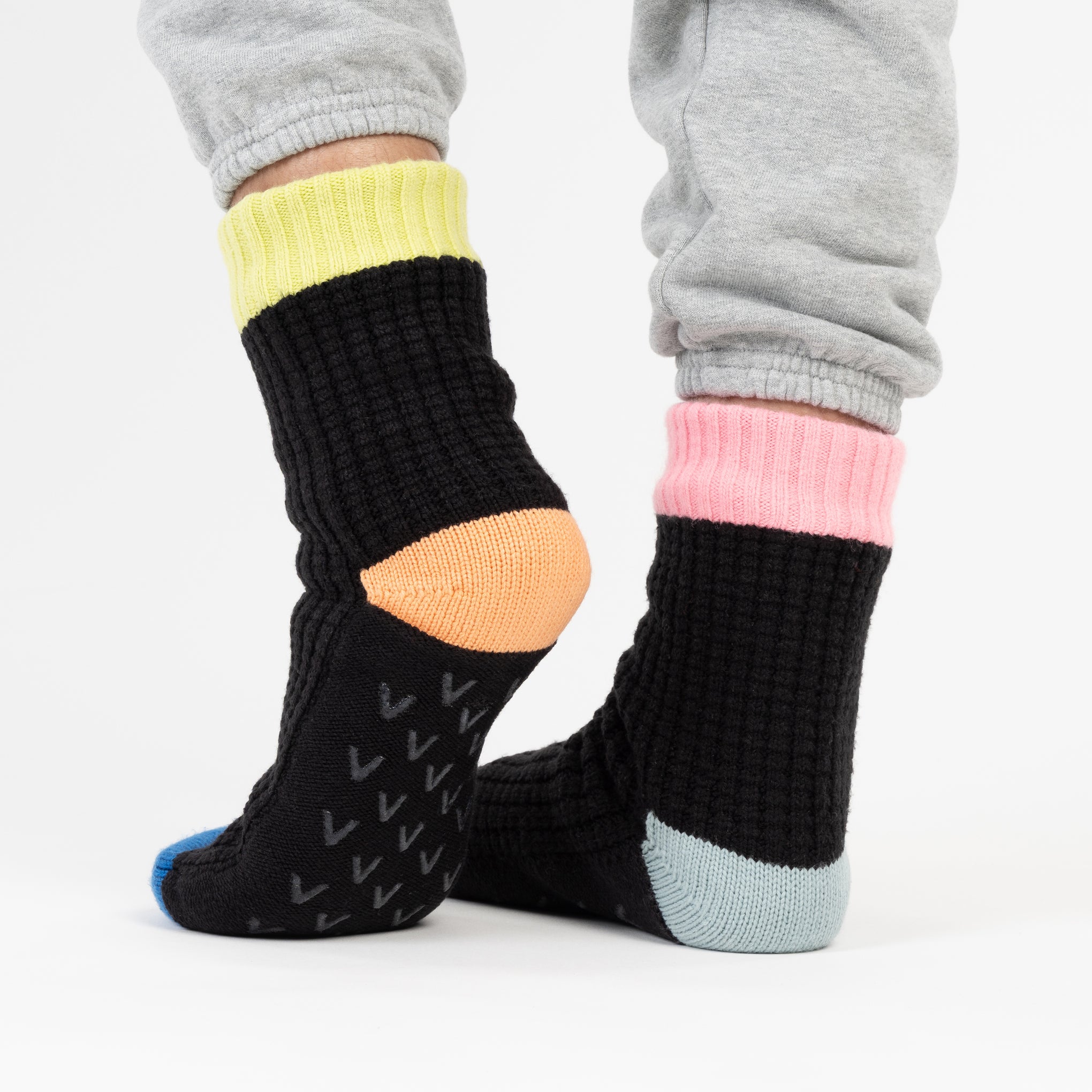 Verloop Knit House Socks - Spot Black - Image 4