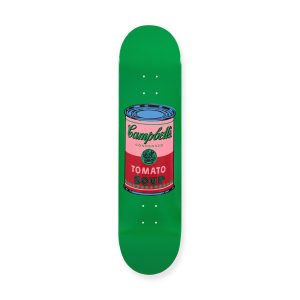 Andy Warhol: Skateboard Colored Campbell's Soup Cans - Blood