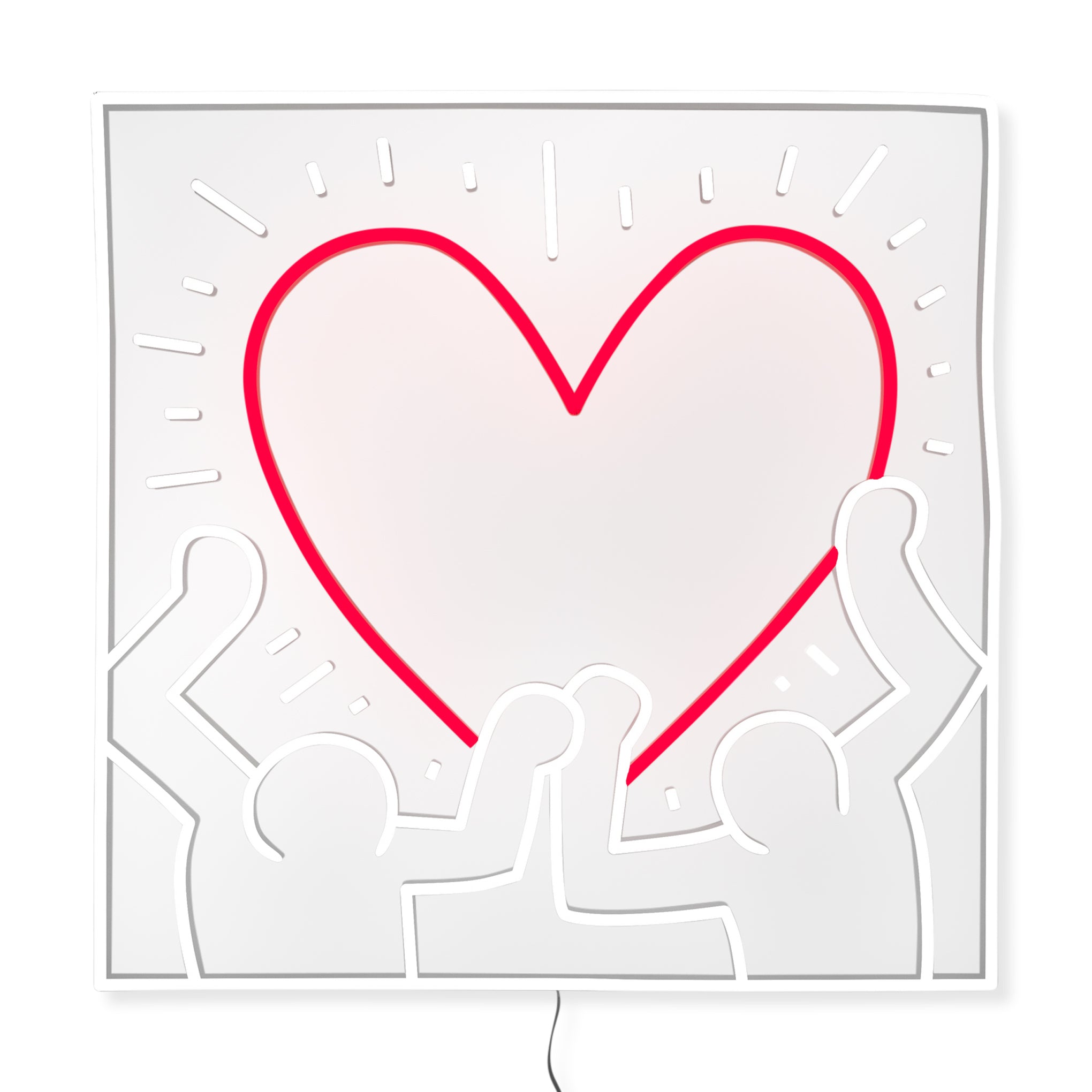 Keith Haring Radiant Heart Neon Sign - Image 3