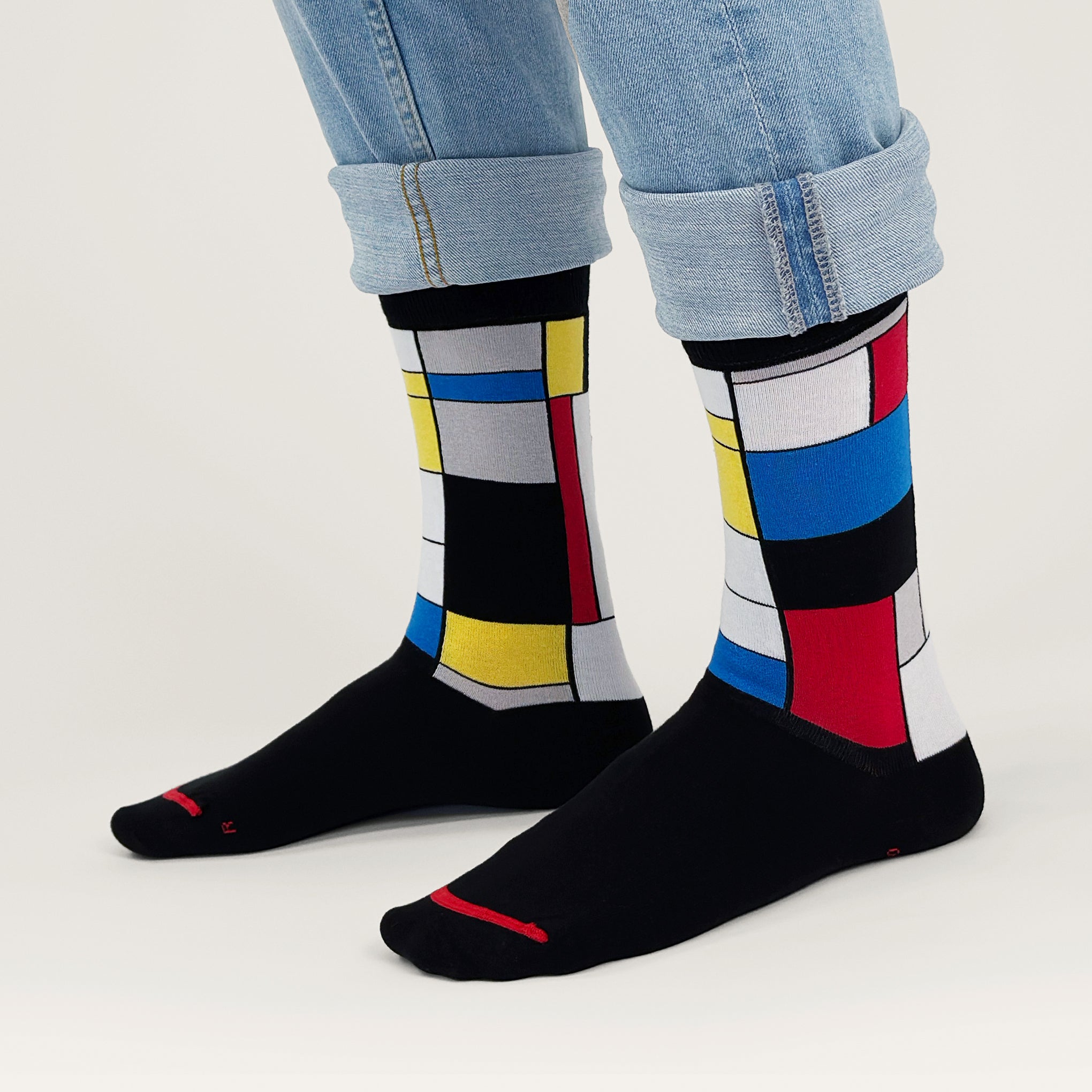 Artist Crew Socks - Mondrian - Image 2