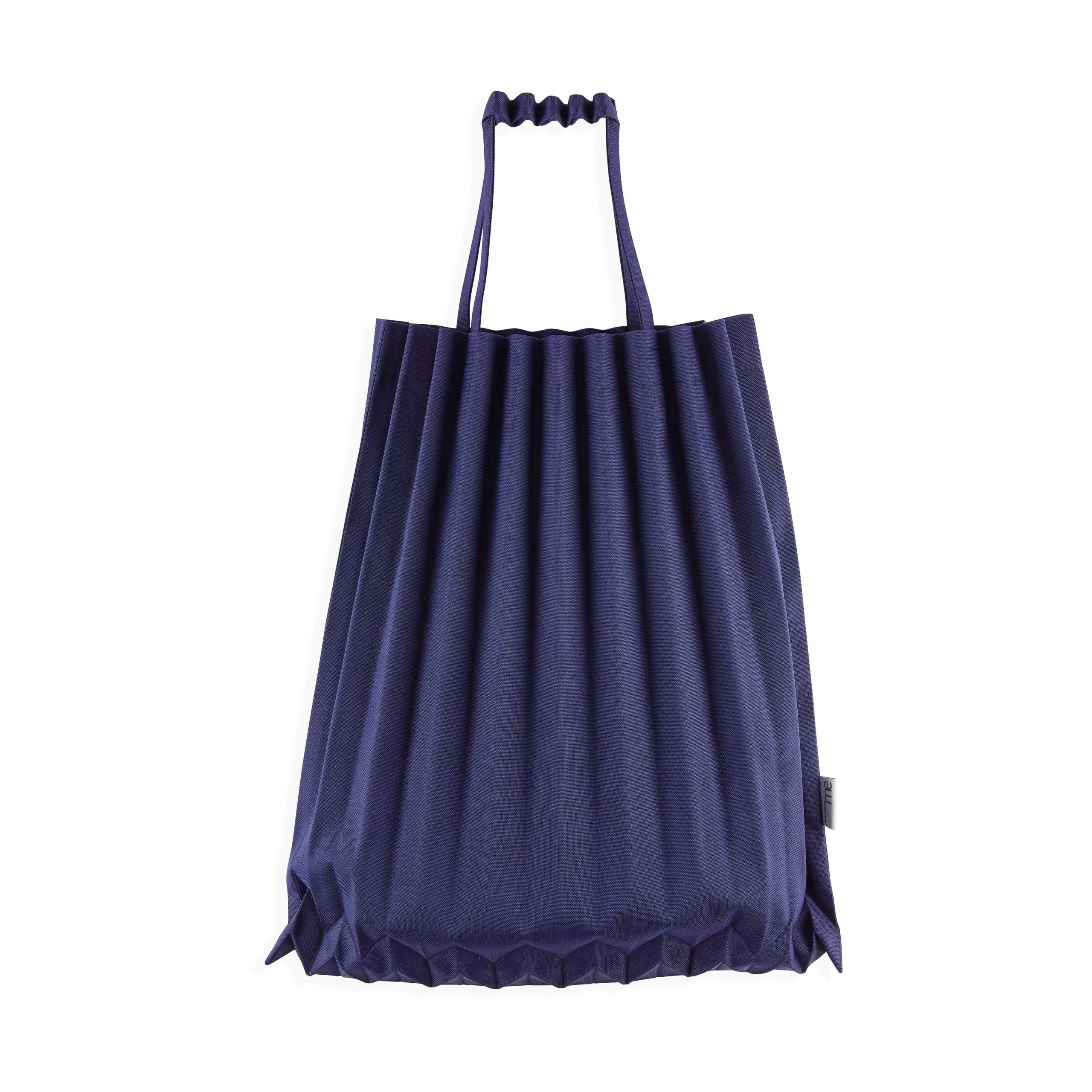 me ISSEY MIYAKE Recycled Polyester Trunk Pleats Bag - Lapis Lazuli - Image 3