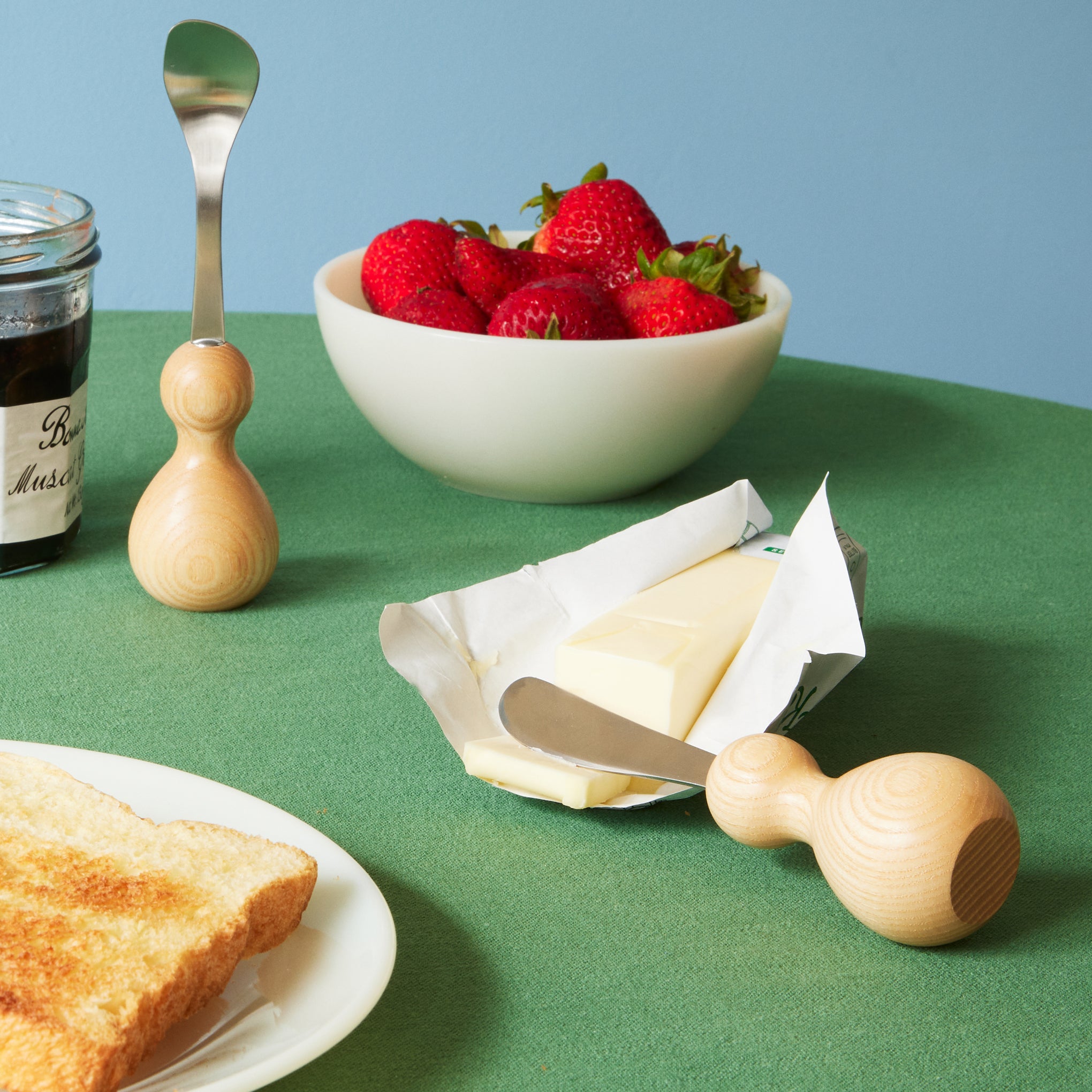 Standing Wood Utensil - Butter Knife - Image 4
