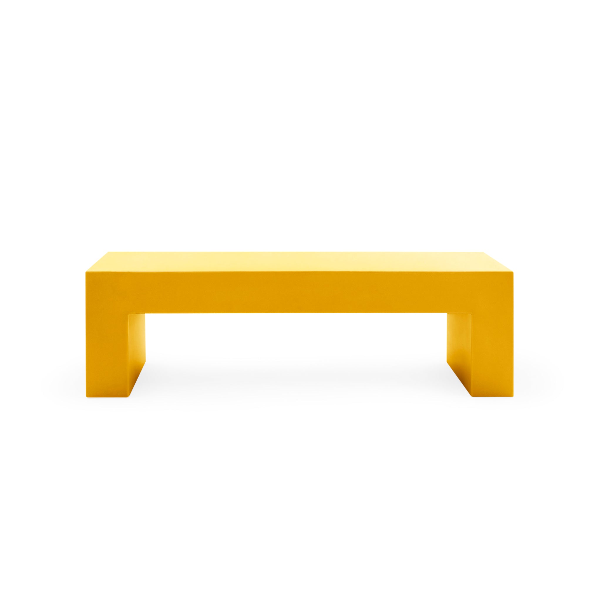 Vignelli Bench from Heller - Yellow - Image 2