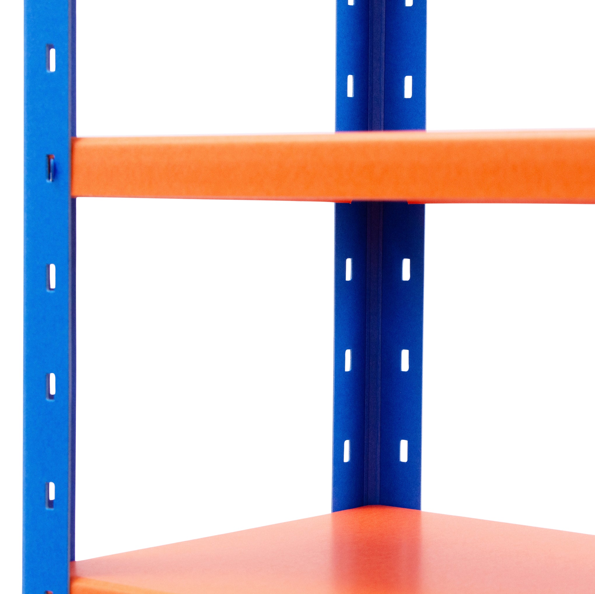 Paper Shelves Rack - Blue/ Orange - Image 4