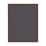 Maharam Alexander Girard Cotton Plus Rug - Sepia/ Turquoise Dark