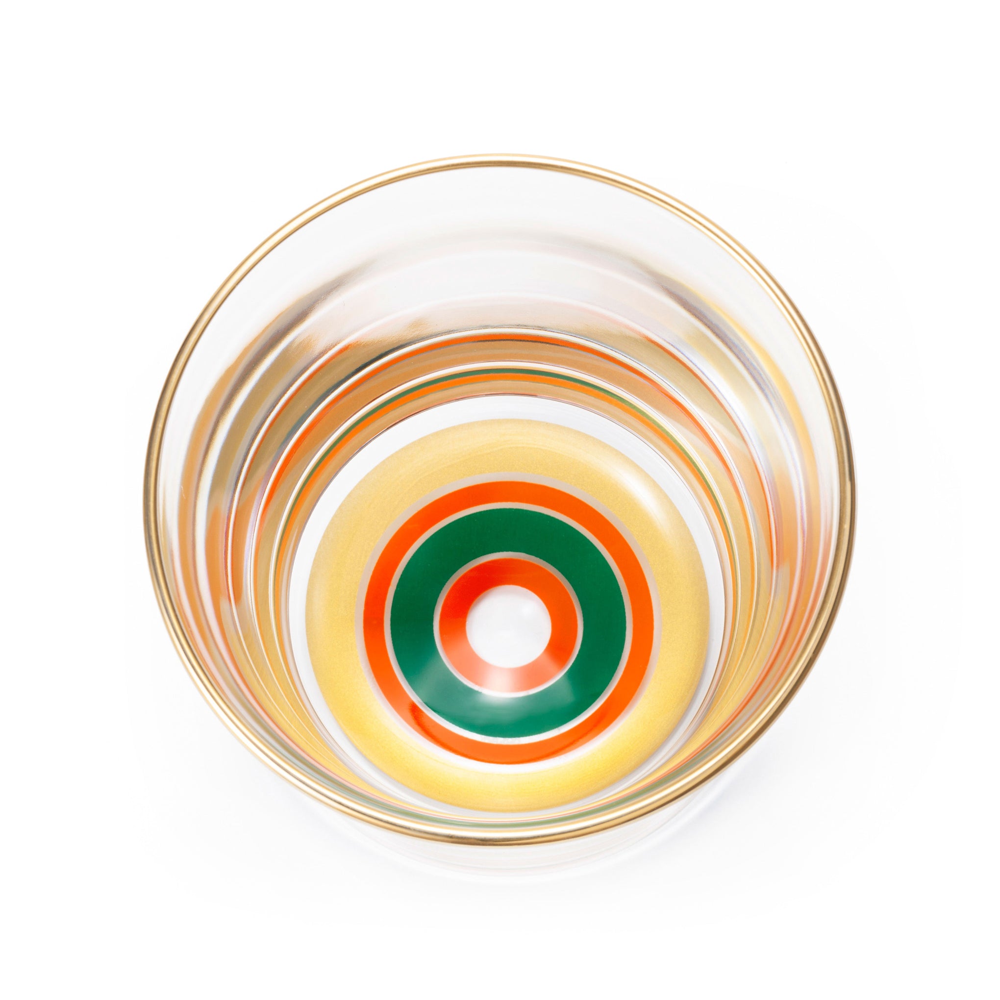 Japanese Rocking Whisky Glass - Gold - Image 5