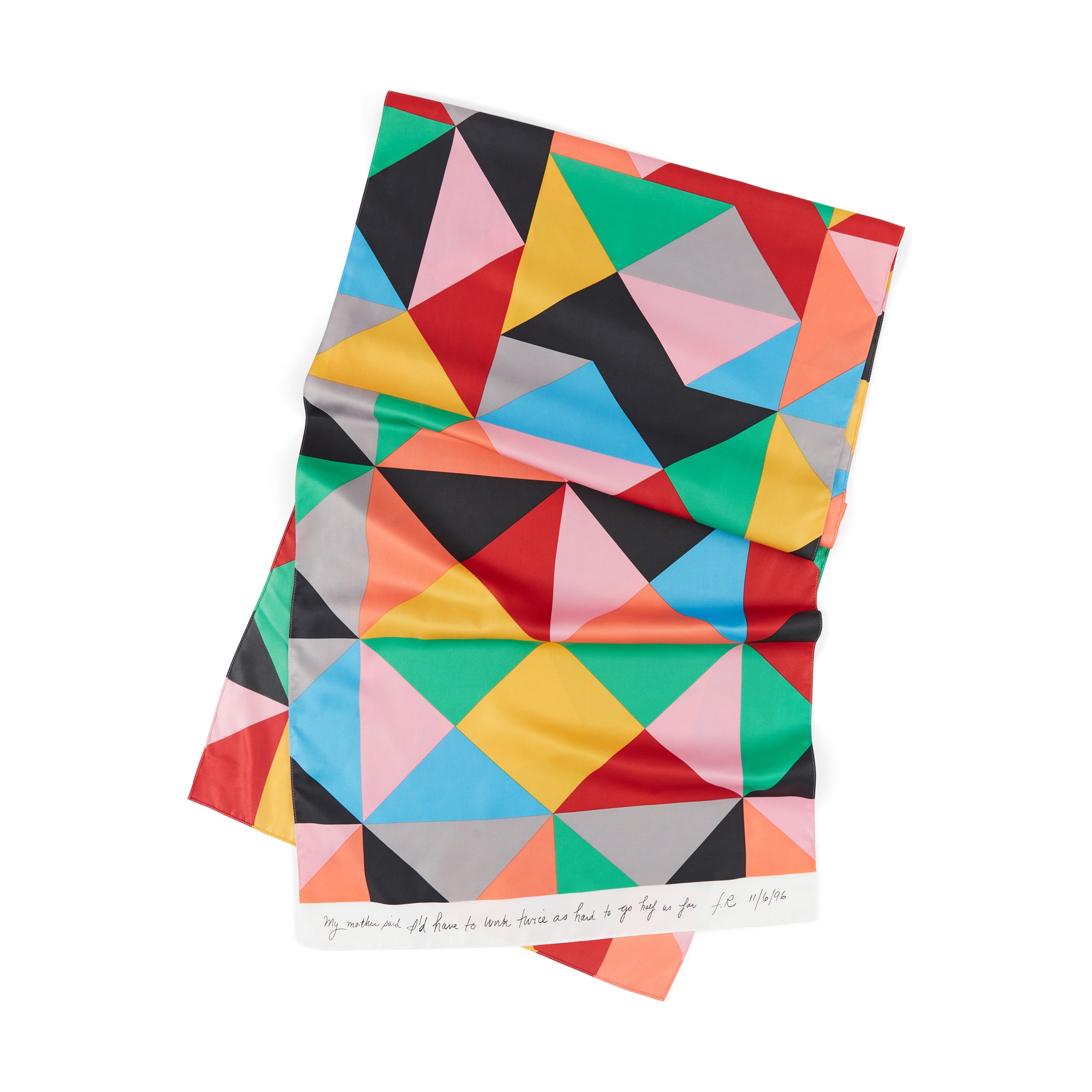 Faith Ringgold Recycled Polyester Scarf - Image 3