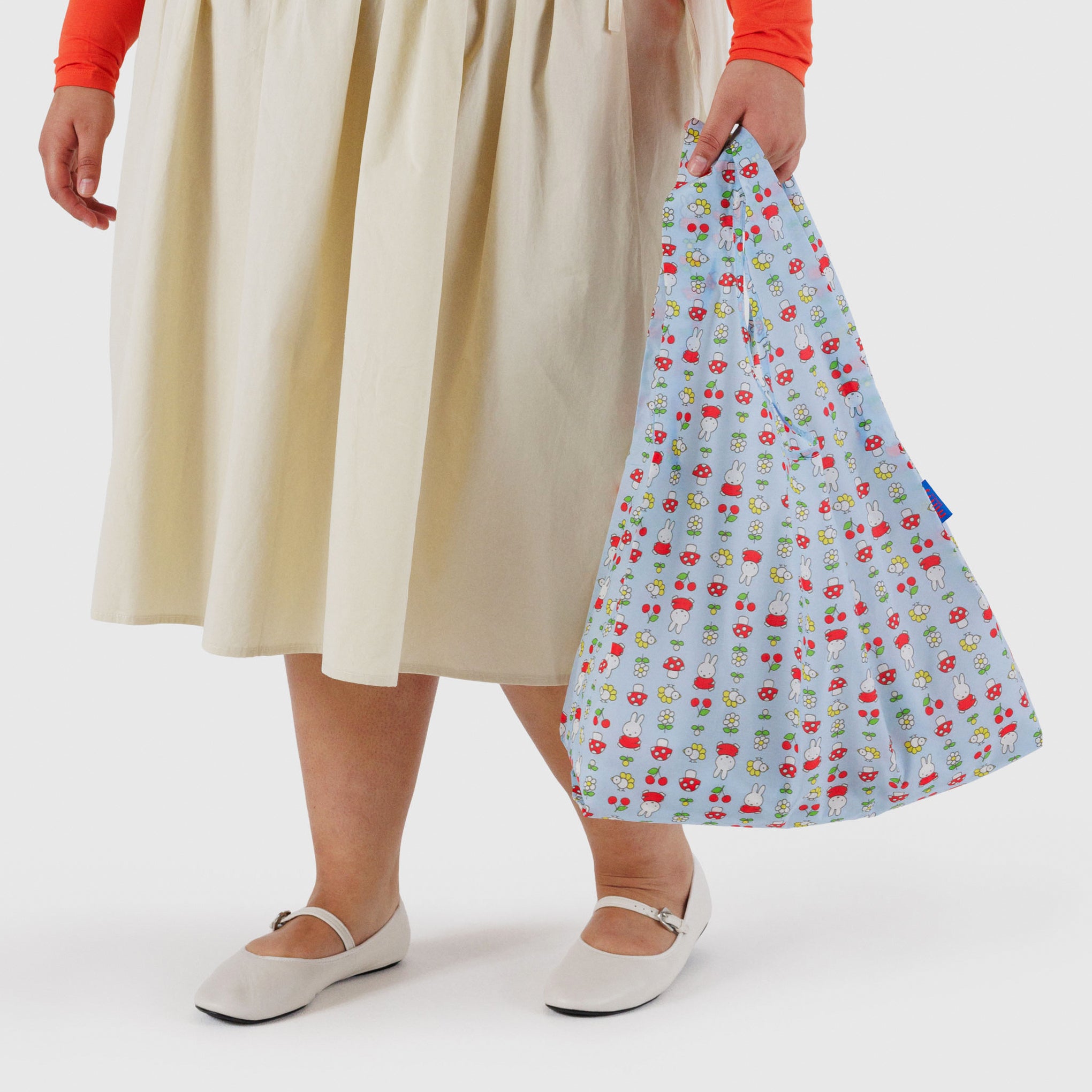 Miffy Baggu Recycled Nylon Standard Tote Bag - Garden Miffy - Image 2