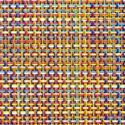 Chilewich Mini Basketweave Coasters - Set of 4 - Confetti - Image 4